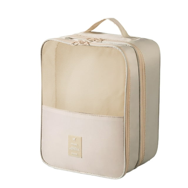 Dvruxg Sac à Chaussures de Voyage Imperméable Grande Capacité Pochette à Chaussures Rangement de Chaussures Polyvalent Organisateur de Chaussures de Voyage