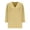Yellow-Shirts, variant on Jsaierl Womens 3/4 Length Sleeve Tops Casual V Neck Shirts Boho Solid Ladies Blouses Flowy Vacation Tunic Top S-3XL
