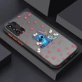 thumbnail image 3 of Matte Case for Samsung Galaxy M62 M53 M52 M51 M33 M32 M31 M30S M23 5G J8 J7 J6 J5 J4 Case Funda Capa Lilo & Stitch Cartoon Anime, 3 of 5