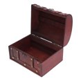 thumbnail image 4 of Jewelry Organizer, Dust Prevention Orderly Preservation Wooden Storage Box Style Retro  For Props Storage For Gift Giving For Desktop Decoration, 4 of 8