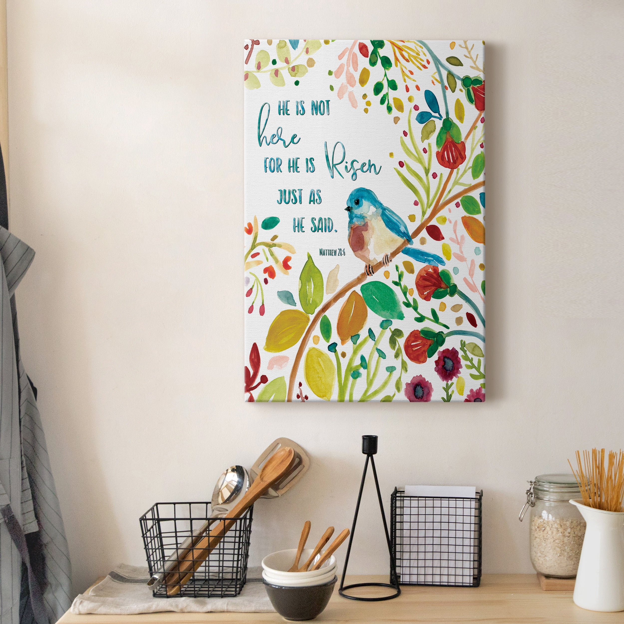 He is Risen Premium Gallery Wrapped Canvas - Ready to Hang - 18 x 27
