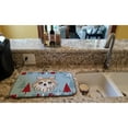 thumbnail image 2 of Winter Holiday Chihuahua Dish Drying Mat, 2 of 7