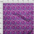 thumbnail image 3 of oneOone Cotton Poplin Purple Fabric Abstracts Craft Projects Decor Fabric Printed By The Yard 56 Inch Wide, 3 of 5
