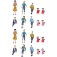 thumbnail image 3 of Shisuyan 30PCS Scale People Figures Delicate Scale Figures Creative Scale Figures, 3 of 8