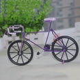 thumbnail image 2 of Mini Modelo de Bicicleta de Carreras, Artesanías de Bicicleta 1:10 para La Decoración de La Pantalla de La Oficina en El Hogar, Accesorios de Jardín D Púrpura Baoblaze Juguete de bicicleta Diecast Racing, 2 of 8