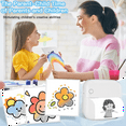thumbnail image 4 of HOT Sticker Printer Print 6 Rolls with 7 Color Lighting Mode, Compatible IOS and Android, 4 of 4