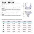 thumbnail image 6 of Wukai Bouquet and Lavender Flowers Women's Bikini Set Two Piece,wimsuit High Waisted V Neck Twist Front Adjustable Spaghetti Straps Bathing Suit-Large, 6 of 7
