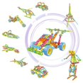 thumbnail image 1 of Building blocks children's DIY assembly and disassembly toy car cross-border robot disassembly, 1 of 5