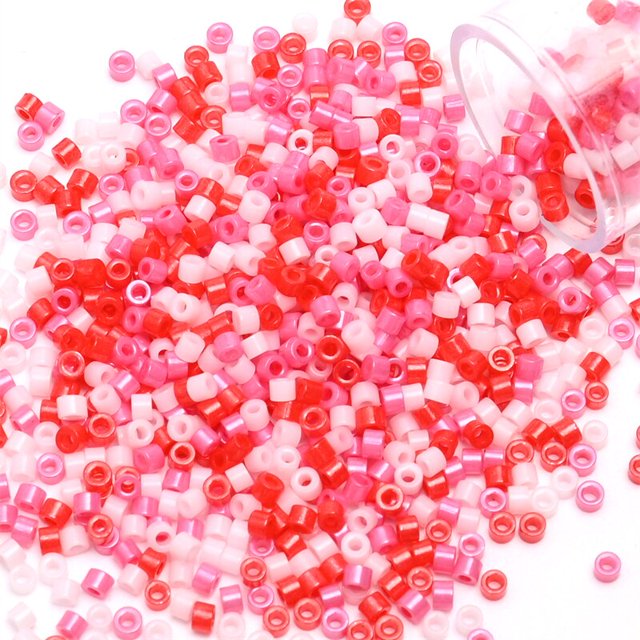 1200 Uds. Cuentas de semillas de vidrio japonesas uniformes 2mm cuentas de semillas para fabricación de joyería Diy pulsera collar pequeñas cuentas artesanales Dengxun unisex