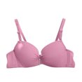 thumbnail image 1 of Women's Lace Bra, Breathable Lightweight Underwear with Patchwork Design for Comfortable Support and Versatile Wear, 1 of 8