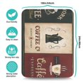 thumbnail image 5 of Dish Drying Mat, Coffee Brown Absorbent Coffee Bar Mat for Countertops, Coffee Bar Accessories for Kitchen Counter Coffee Maker Coffee Pot Dining Room Decoration 18x24in, 5 of 7