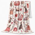 thumbnail image 2 of Playful Hairless Sphynx Cats Pink Gifts Hearts Collage, Playful Pet Portrait Pattern, Warm Flannel Blanket for Living Room and Reading Nook, Cat Lovers Friendship Gift, Pet Lover Home Decor, 2 of 9