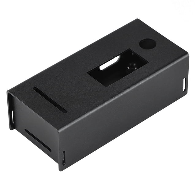 Protective Case, Black Convenient Metal Case, 2.9 X 1.3 X 0.9In Durable Aluminium Alloy For Computer Desktop
