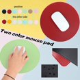 thumbnail image 2 of VeekiVeeki Round Solid Color Mouse Pad Universal Double Side Design Waterproof Mouse Pad, Non-Slip Cork Leather Gaming Desktop Mouse Pad for Computer/Laptop/Office/Home/Game 8.7 x 8.7 inchFY-001, 2 of 2
