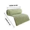 thumbnail image 2 of Fmbmuo Flannel Throw Blanket Solid Color Multifunctional Cover Blanket,50x60 Inch Super Soft Plush Bed Sofa Blanket for Nap Office Home All Seasons, 2 of 8
