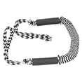 thumbnail image 4 of Cuerda elástica para amarre de embarcaciones para muelle, cordón marino elástico de polietileno, línea de muelle elástica con patrón ondulado en blanco y negro, 4 of 8