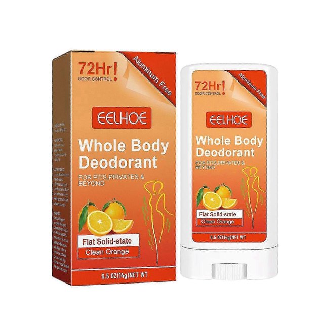 Body Deodorant Stick Summer Refreshing Antiperspirant Body Fading Underarm Sweat Odor Foot Unpleasant Odor - 14G