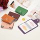 thumbnail image 4 of Uxcell 2 Pcs Organizador de Cartera de Cuero para Tarjetas de Crédito Delgado, Gris, 4 of 7