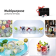 thumbnail image 2 of Combo de bandeja para cubitos de hielo, moldes para hielo cuadrados y en forma de bola, fusión lenta para whisky, fácil liberación, reutilizable, 2 of 8
