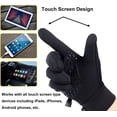 thumbnail image 3 of Waterproof Winter Gloves Outdoors Warm Fingers Touch Screen Gloves -30℉ Super Soft and Warm Glove for Men Skiing,Outdoor, 3 of 6