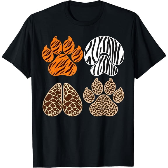 Cute Animals Clothes Animal Print Shirt BLACK Unisex S-5XL Hot Trending Shirt