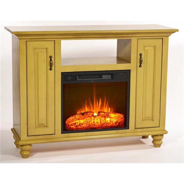 Eagle Furniture FP384054SB 52 in. Orleans Electric Fireplace TV Console