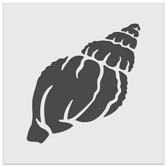 Tulip Seashell Sea Shell DIY Cookie Wall Craft Stencil - 5.5 Inch