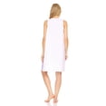 thumbnail image 4 of Lati Fashion Women Nightgown Sleeveless Female Nightgowns & Sleepshirts Purple X-Large, 4 of 4
