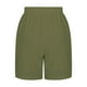 thumbnail image 5 of Karight Linen Shorts for Women High Waisted Lightweight Casual Summer Drawstring Short Pants Beach Vacation Outfit W Pockets, 5 of 7