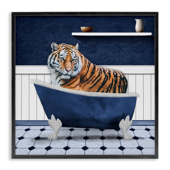 Stupell Industries Coastal Black Framed Giclee Art, 12 x 12, by Marcus Prime