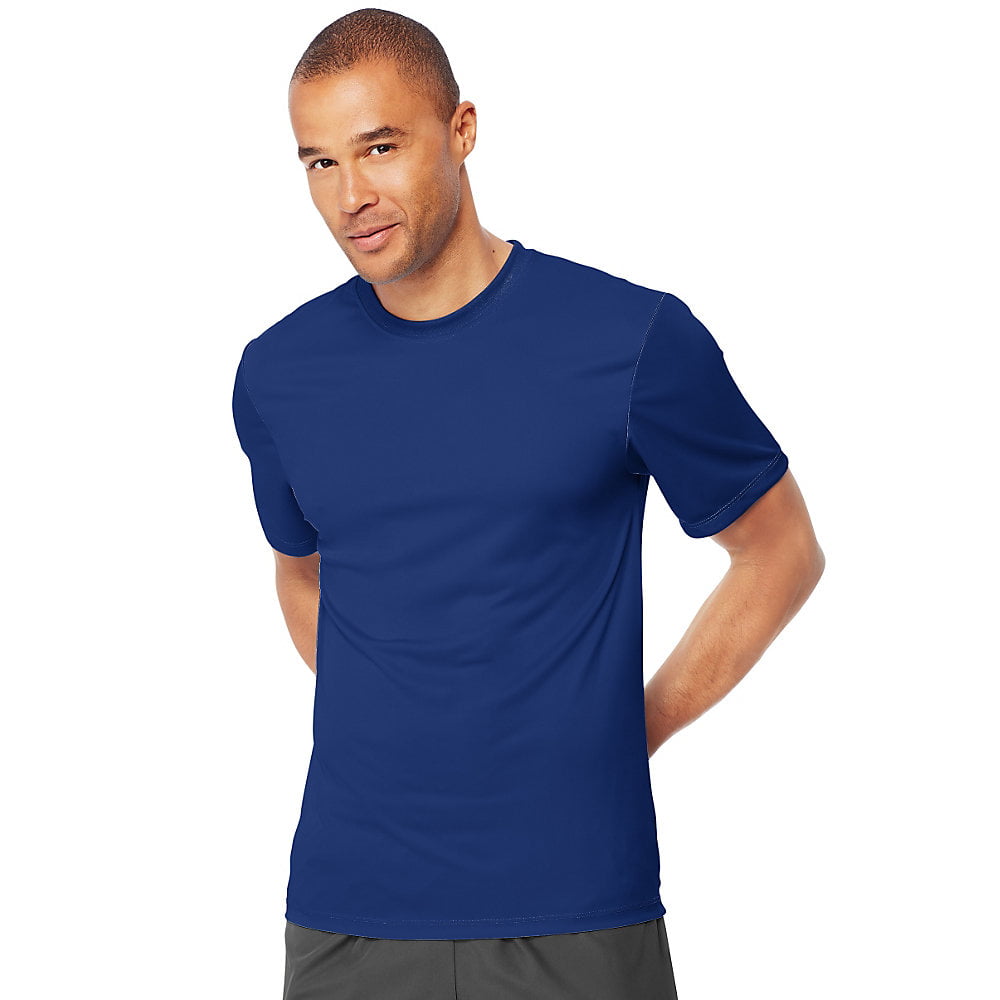 Hanes Cool DRI® TAGLESS® Men's T-Shirt, Style 4820 - Walmart.com