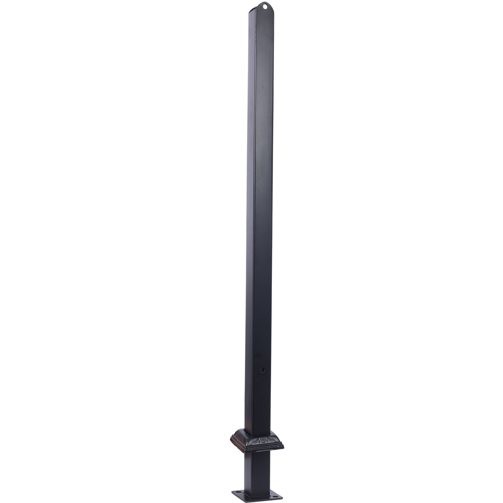 Wrought Iron Handrail, 3-Step, Powder Coated, Rustproof, Versatile Application