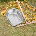 thumbnail image 4 of MLINS Heavy Duty Stainless Steel Dustpan With Double Handles Ideal For Garden Farm And Household Cleaning Shovel For Yard Kitchen And Outdoor Use, 4 of 8