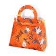 thumbnail image 2 of Orange Halloween Treat Bag, Halloween Party Favor Bags, Halloween Bags for Candy, Small Party Favor Bags for Student Party Favors, 5X4.5 Inch Portable Gift Bags Perfect for, 2 of 7