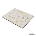 thumbnail image 1 of Countertop Drain Mat with Cute Printed Quickly Absorbs Water Desktop Mat for Ceramic Cups Coffee Cups, 1 of 5