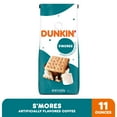 thumbnail image 5 of (6 pack) Dunkin’ S’mores Artificially Flavored Ground Coffee, 11 oz Bag, 5 of 20