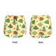 thumbnail image 3 of Balery Colorful Outer Space Pantalones cortos deportivos para mujer con forro y dos bolsillos, elásticos, para entrenamiento, gimnasio, yoga-Large, 3 of 7