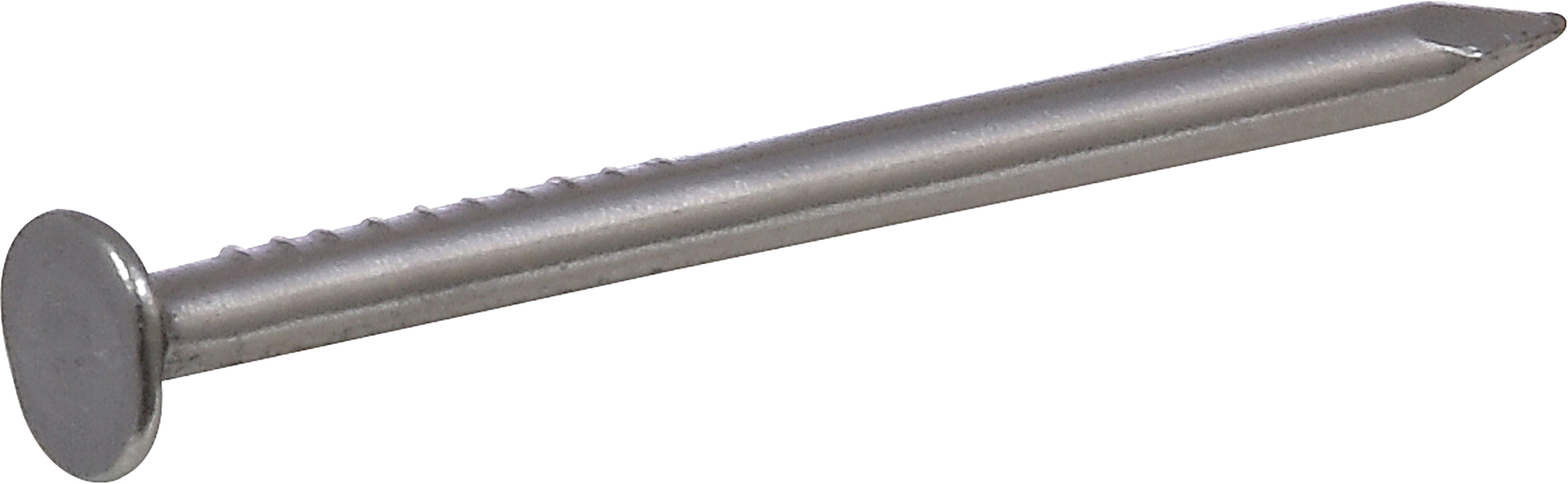 (4 pack) Fas-n-tite Bright Wire Finishing Nails, 16 x 3/4", Steel, Silver, Interior Nails