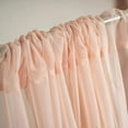 thumbnail image 6 of AK TRADING CO. 120" Wide (10Ft Wide) Sheer Voile Drape Panels for Backdrop, Wedding Events, Ceiling Drapes, Event Masking, Decor - Select from 6ft to 50ft Length. (10 feet x 50 feet, Blush), 6 of 6
