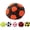 #C, variant on Dragonfly Footbag,32-Panel Hacky Footbag Sacks Spiral Pellet Filled Footbag Ball, Soft Durable Soccer Style Kick Bag for Foot Coordination Training, Outdoor Play, Stress Relief Toy(#B)