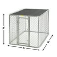 thumbnail image 2 of MidWest Homes For Pets K9 Steel Chain Link Portable Yard Kennel, 6ft x 4ft x4ft, 2 of 4