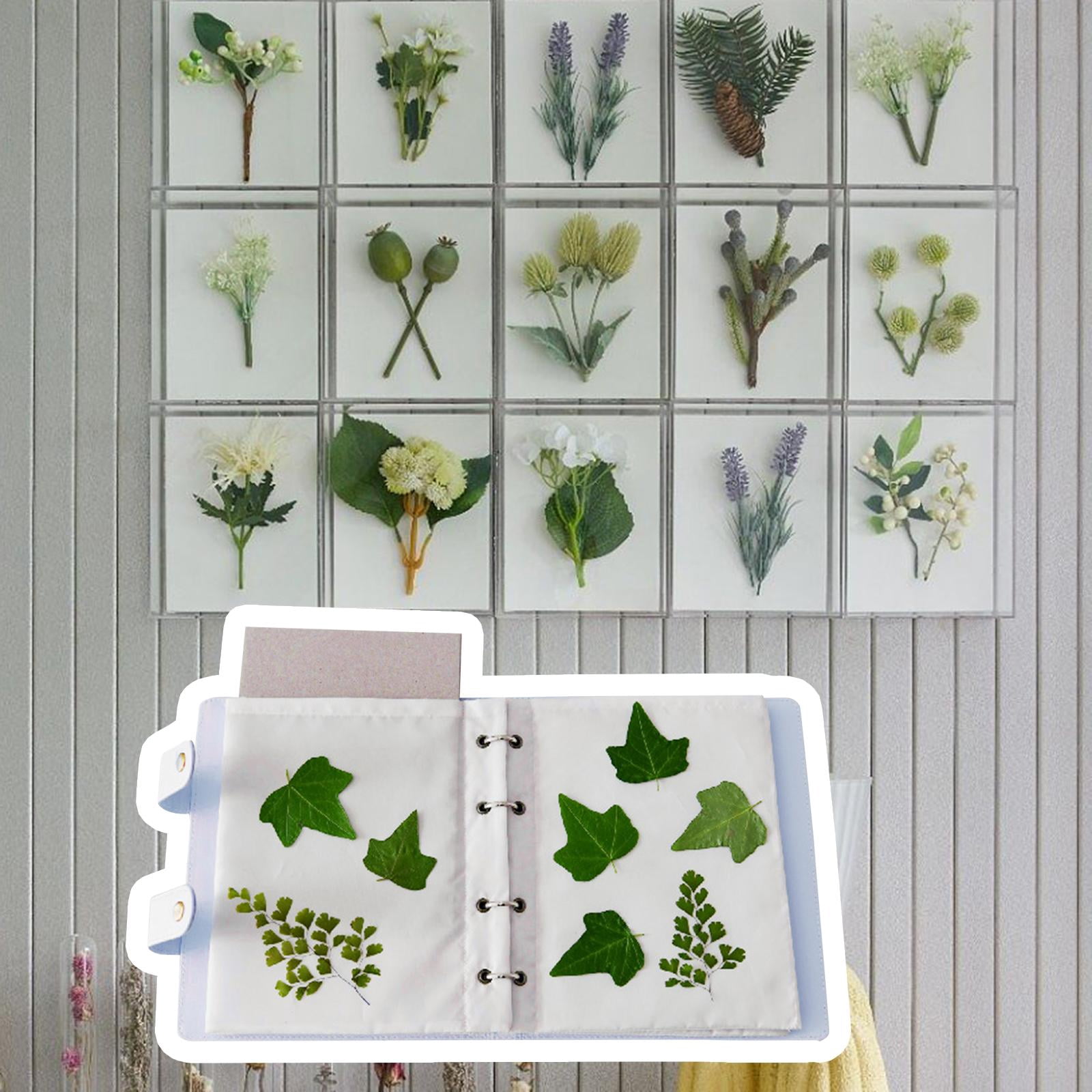 Flower Drying Press Book DIY Flower Drying Book Supplies 6 Layers ing 27x32cm for Art Crafts Invitation Card Decor 27cmx32cm Blue
