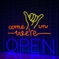 thumbnail image 3 of Handmadetneonsign Come In We Are Open Neon Sign, Open Store Wall Art Decor, Coffee Home Bar Wall Decor, 3 of 5
