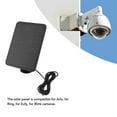thumbnail image 4 of 4W 5V Solar Panel  for Arlo, for , for  Security Camera, IP65 Waterproof Solar Panel for Camera, 360 Adjustable, Continuous Power Supply & Easy Install, 4 of 8