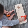 thumbnail image 2 of PlanToys® Triangle Matching Puzzle Wooden Sorting & Logic Toy for Kids Ages 3+ | Montessori Educational Game for Fine-Motor Skills & Spatial Reasoning | Eco-Friendly Learning Toy, 2 of 6