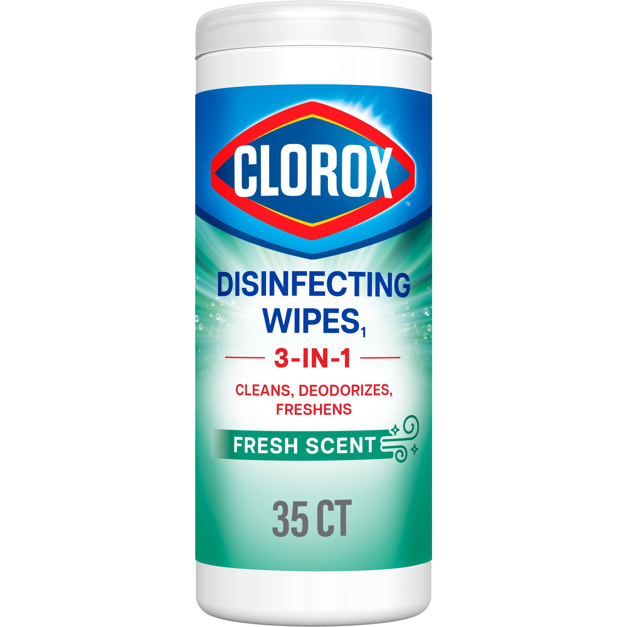 Clorox, Cleaning Wipes, 75 Count, Light Lemon Scent - Walmart.com