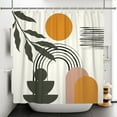 thumbnail image 4 of Lfeey Boho Shower Curtain, Minimalist Abstract Arch Minimalist Sunshine Now for Bathroom Decor,72x78 inches, 4 of 5