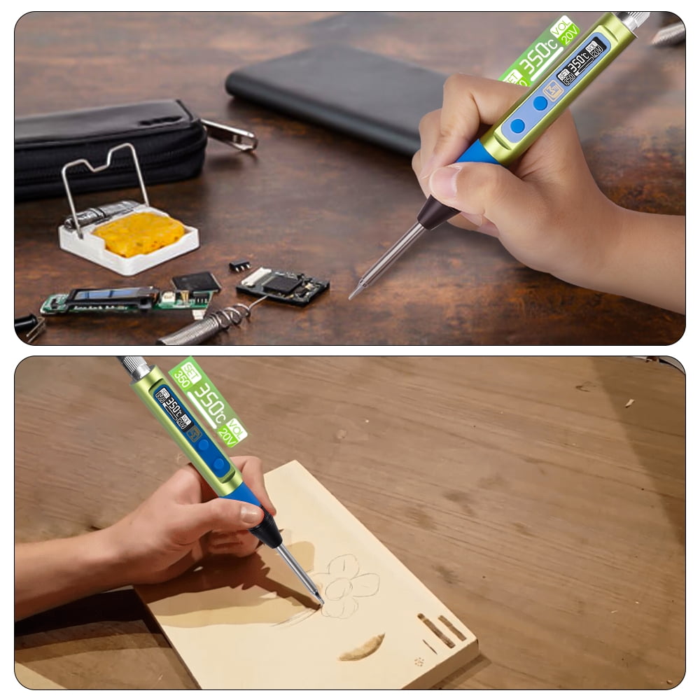 USB C Powered Soldering Iron 65W Repair Tool Smart Portable Solder Iron Tips
