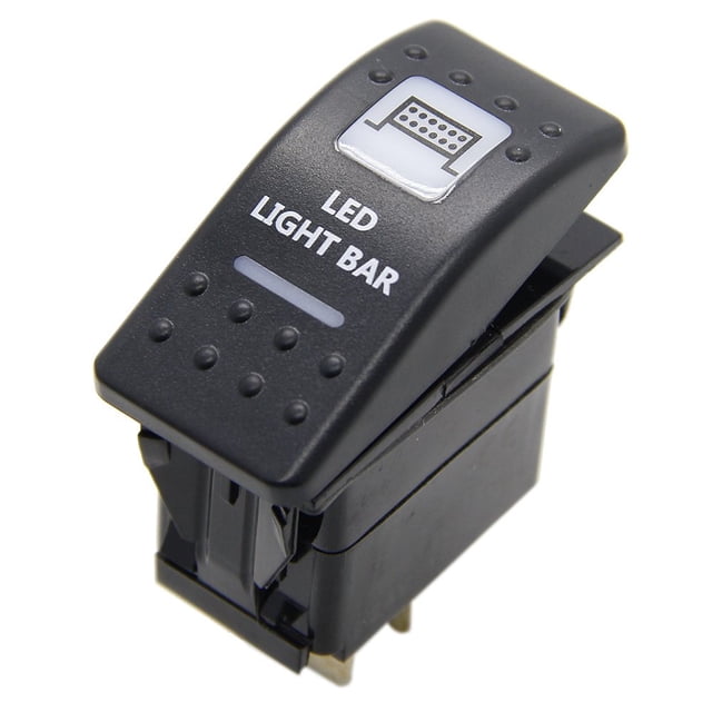 Interrupteur à Bascule Barre Lumineuse LED Illuminée Compatible avec Polaris Ranger 4x4 ATV 3