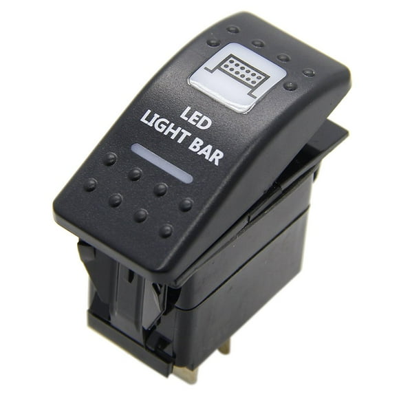 Interrupteur à Bascule Lumineux LED Barre de Lumière Compatible avec Polaris Ranger 4x4 ATV 3